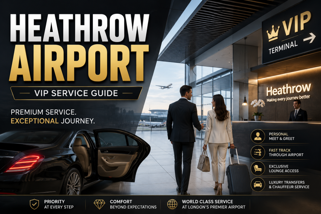 Heathrow Airport VIP Service Guide: Step-by-Step Travel Help for a Smoother Journey