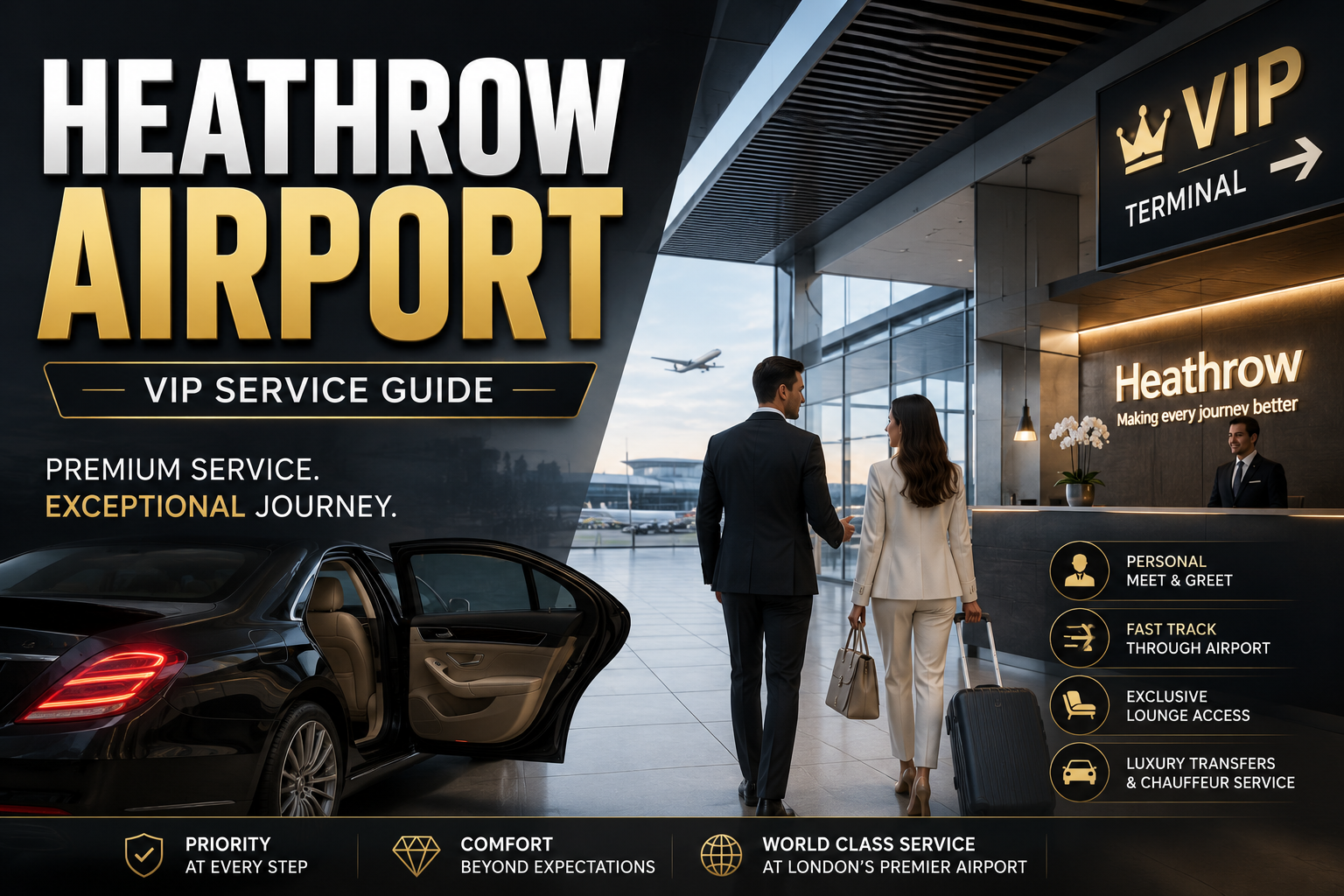 Heathrow Airport VIP Service Guide: Step-by-Step Travel Help for a Smoother Journey