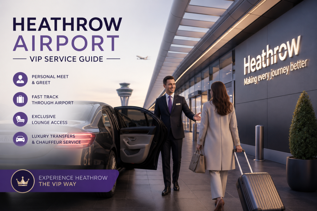 Heathrow Airport VIP airport services